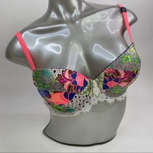 Victoria’s Secret Dream Angel Multicolor Demi Bra